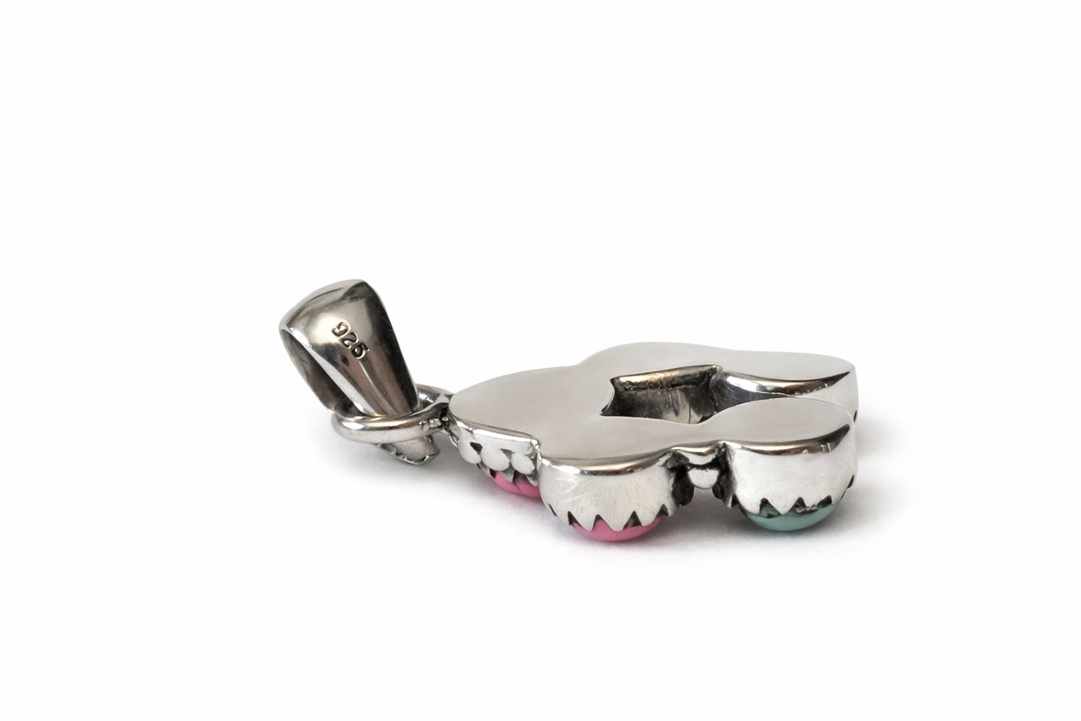 Cotton Candy Turquoise Pendant